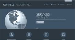 Desktop Screenshot of correllaccounting.com